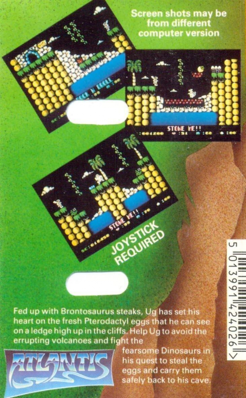 Cavemania — box-2D-back (EU)