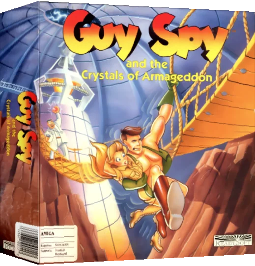 Guy Spy and the Crystals of Armageddon — box-3D (EU)