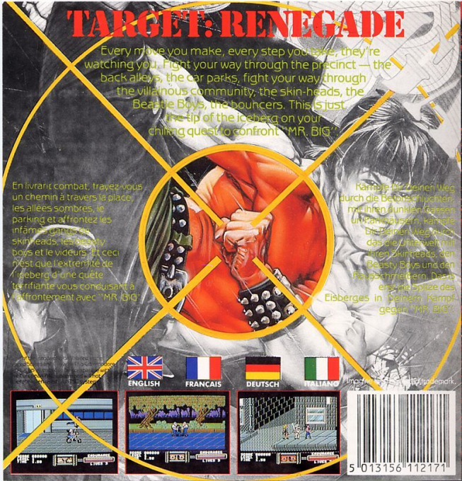 Target - Renegade — box-2D-back (EU)