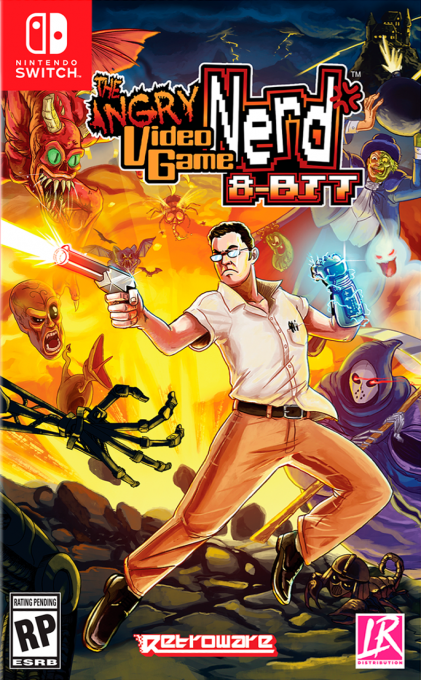The Angry Video Game Nerd 8-bit box art