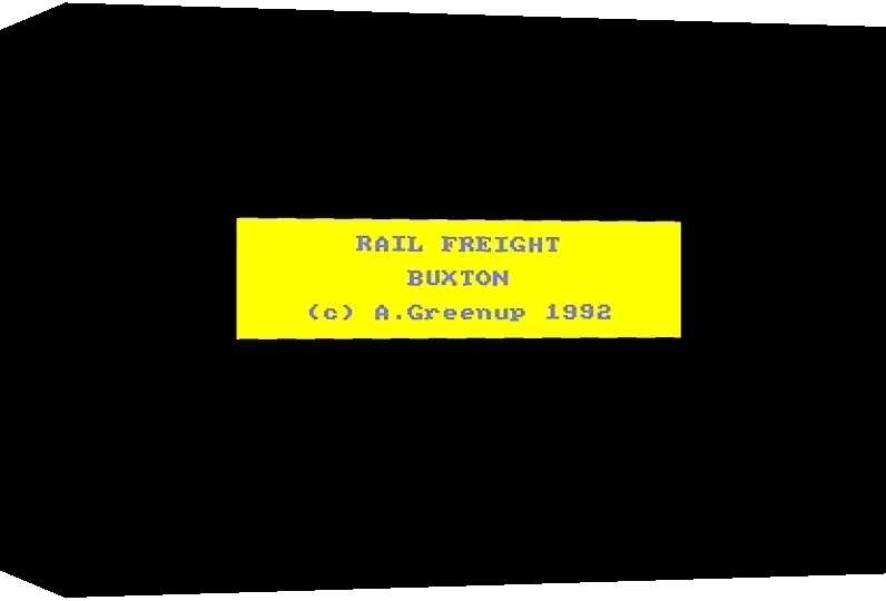 Buxton Railfreight Manager — box-3D (WOR)