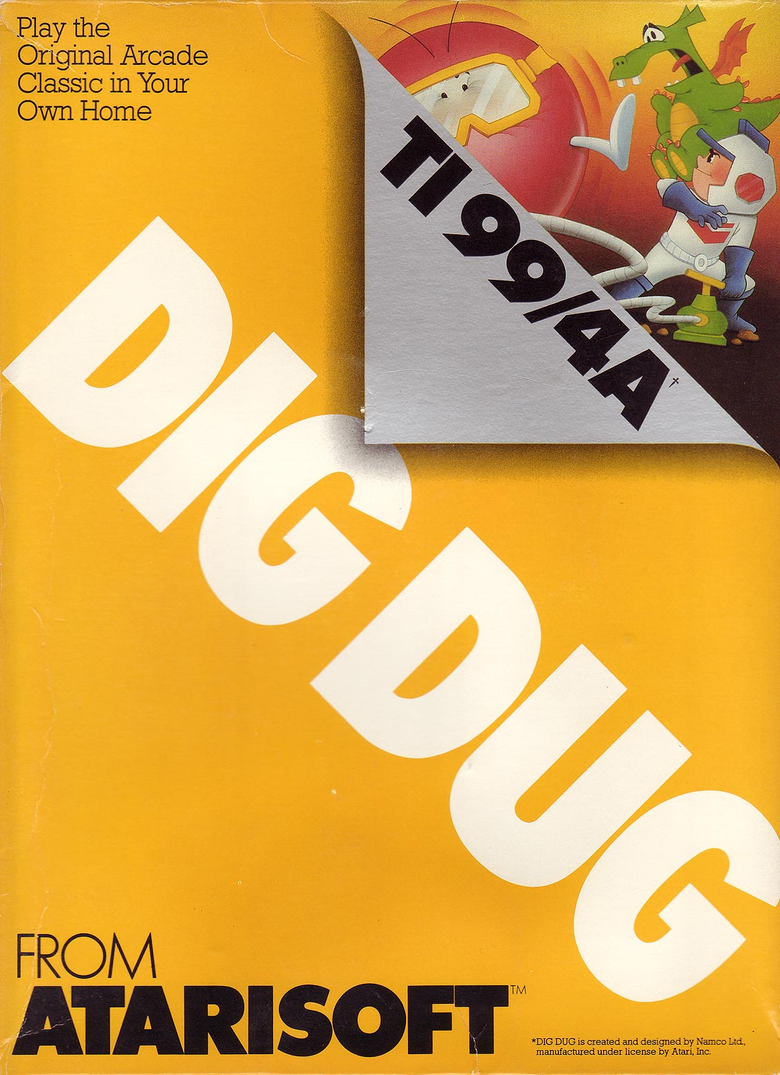 Dig Dug box art