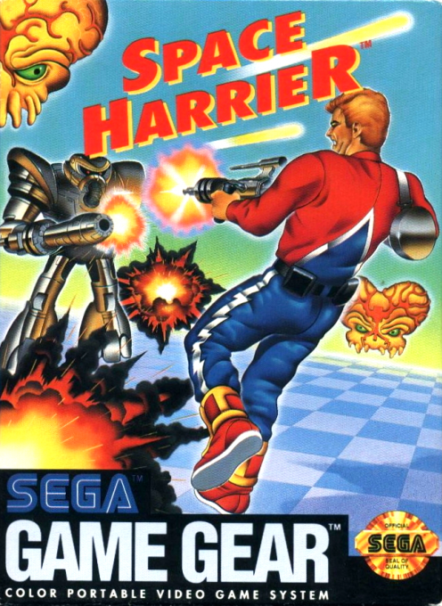 Space Harrier box art