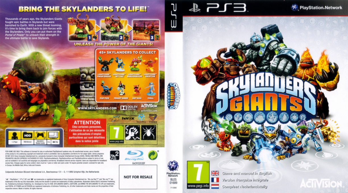 Skylanders - Giants — box-texture (EU)