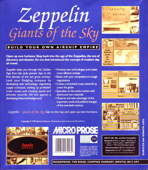 Zeppelin - Giants Of The Sky — box-2D-back (EU)
