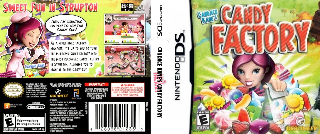 Candace Kane's Candy Factory — box-texture (US)
