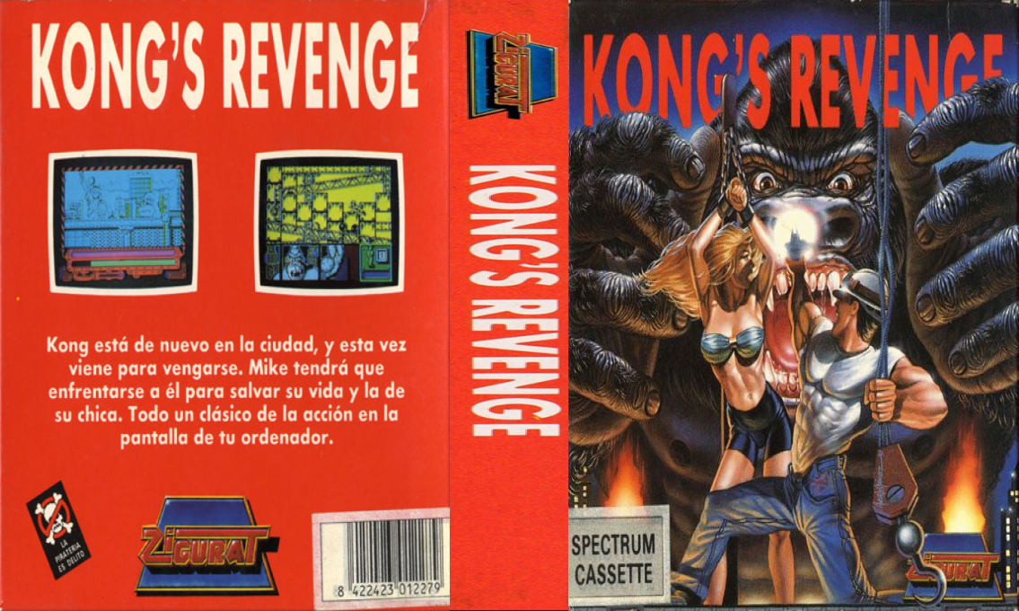 Kong's Revenge — box-texture (SP)