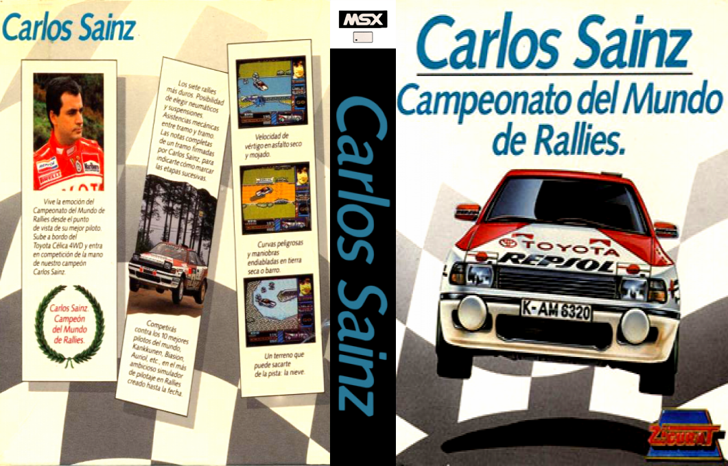 Carlos Sainz - Campeonato del Mundo de Rallies — box-texture (SP)