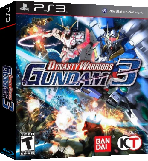 Dynasty Warriors - Gundam 3 — box-3D (US)