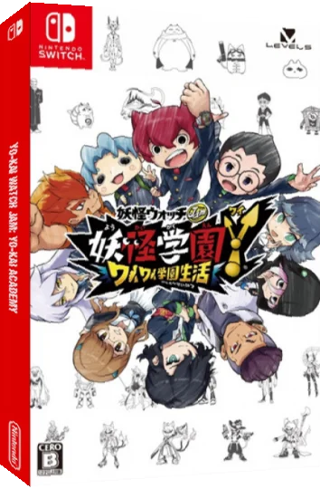 Yo-Kai Watch Jam - Yo-kai Academy — box-3D (JP)