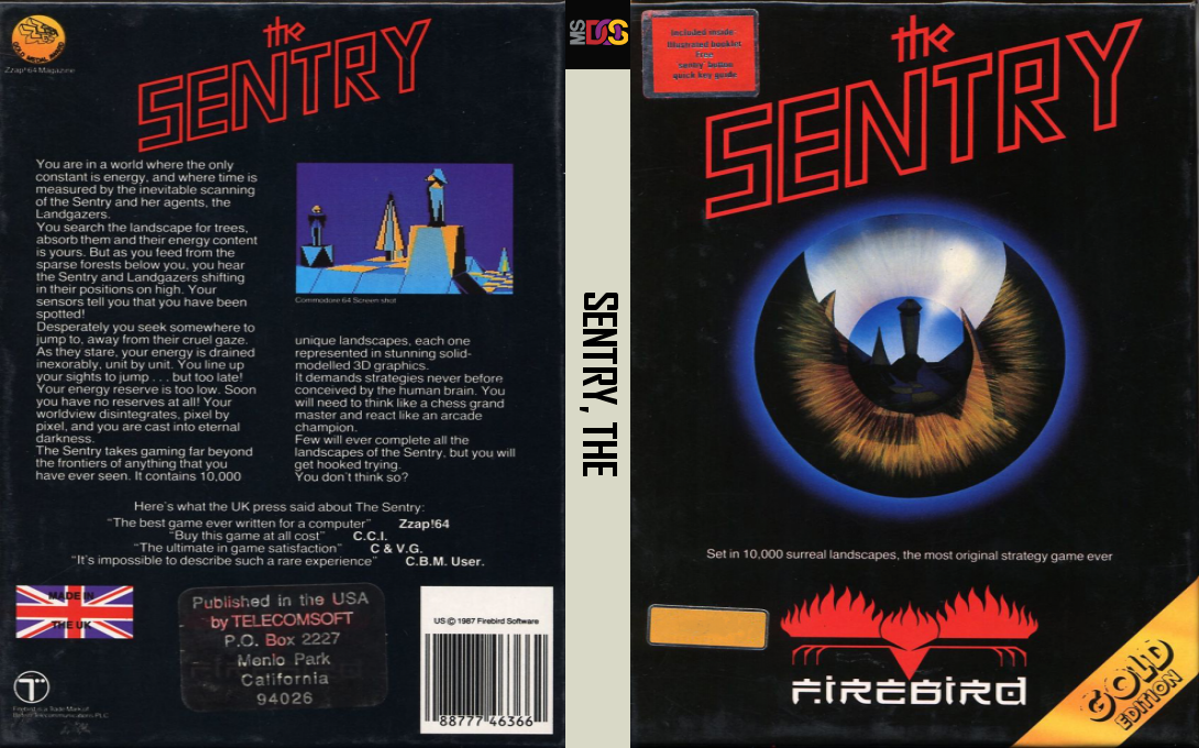 Sentinel, The — box-texture (US)