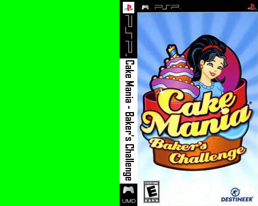 Cake Mania - Baker's Challenge — box-texture (US)