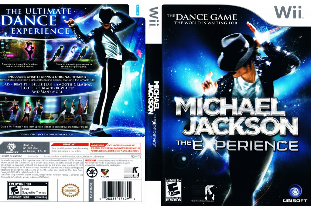 Michael Jackson - The Experience — box-texture (US)