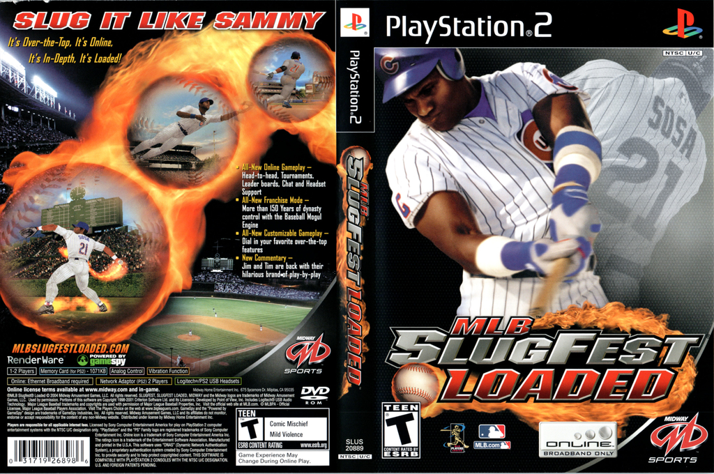 MLB SlugFest - Loaded — box-texture (US)