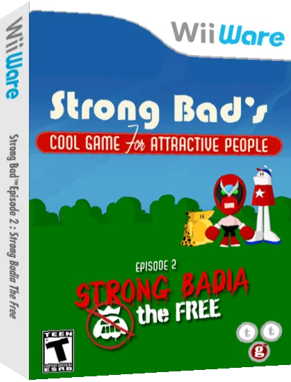 Strong Bad's Cool Game For Attractive People - Episode 2 - Strong Badia The Free — box-3D (US)