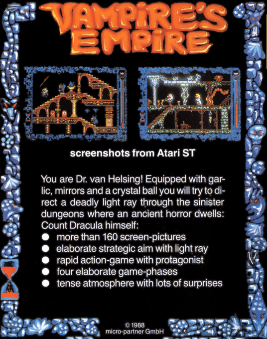 Vampire's Empire — box-2D-back (EU)