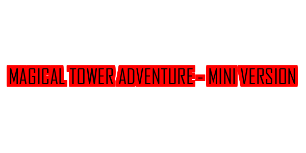 Magical Tower Adventure - Mini Version — wheel-hd (SS)
