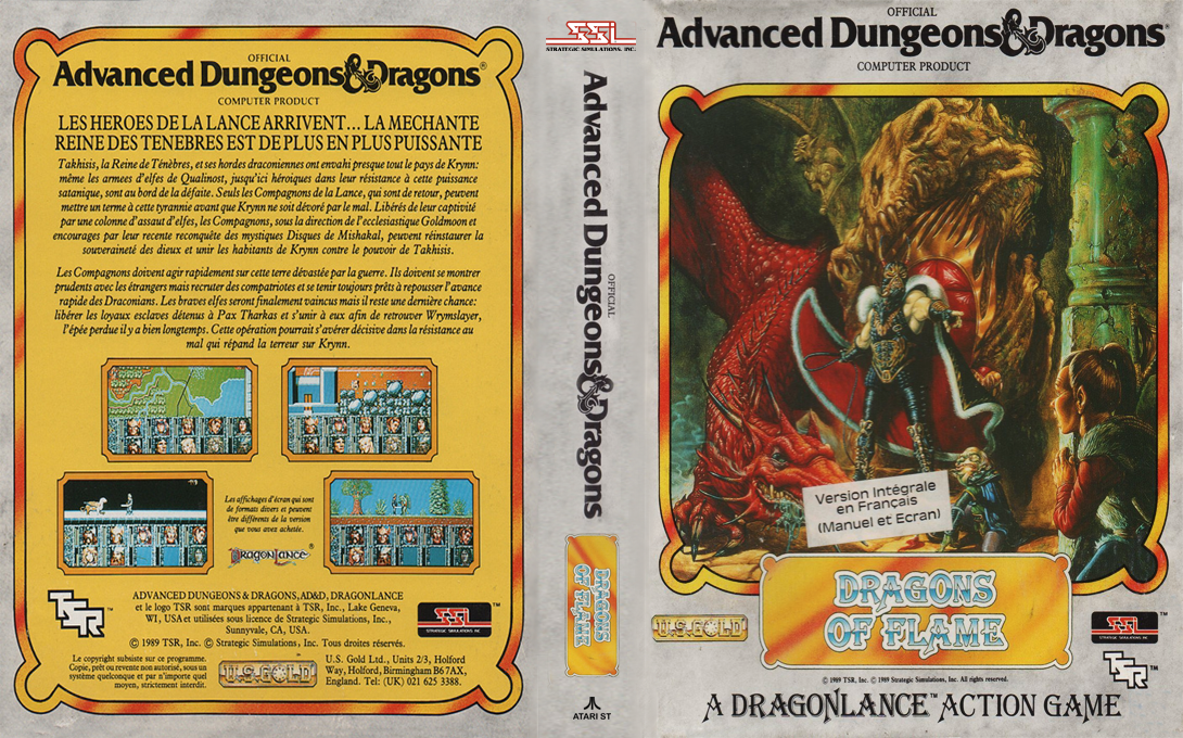 Dragons Of Flame — box-texture (FR)