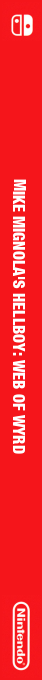Mike Mignola's Hellboy - Web of Wyrd — box-2D-side (EU)