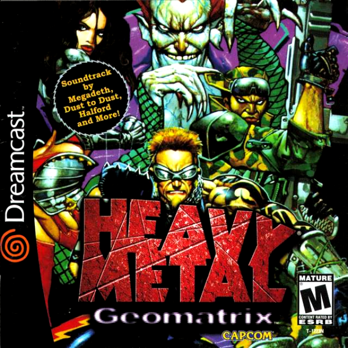 Heavy Metal: Geomatrix box art