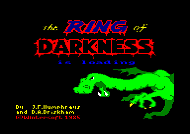 Ring Of Darkness, The — sstitle (EU)