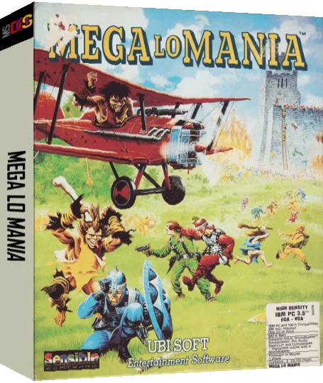 Mega Lo Mania — box-3D (EU)