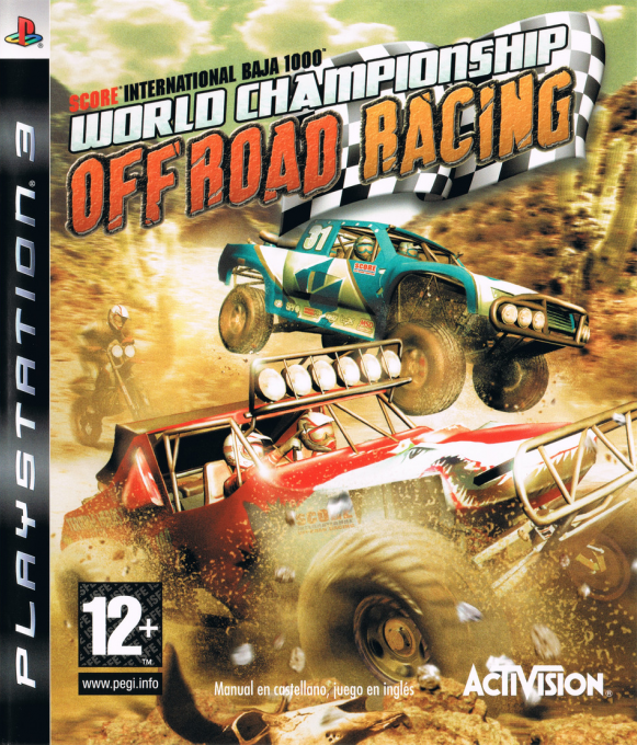 SCORE International Baja 1000 - World Championship Off Road Racing box art