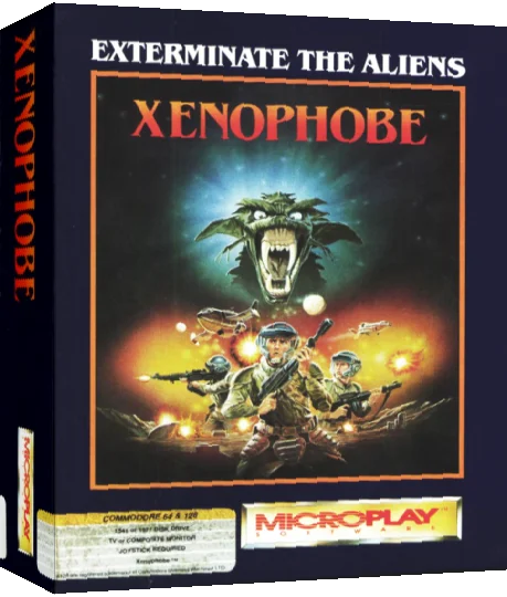 Xenophobe — box-3D (US)