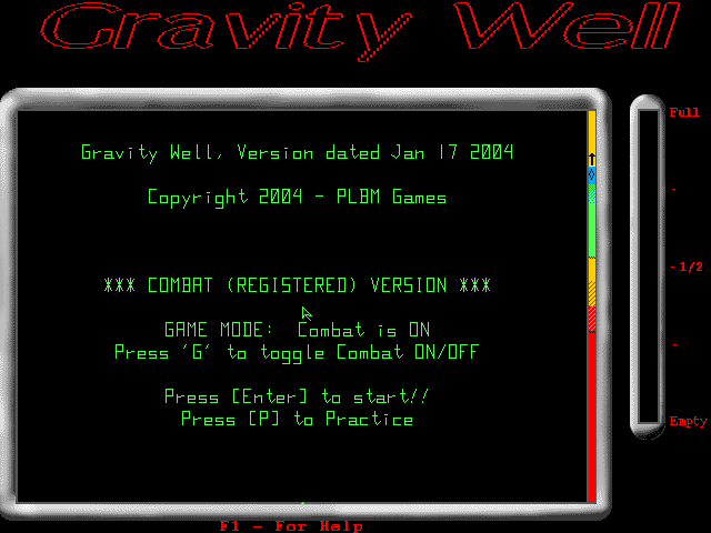 Gravity Well box art