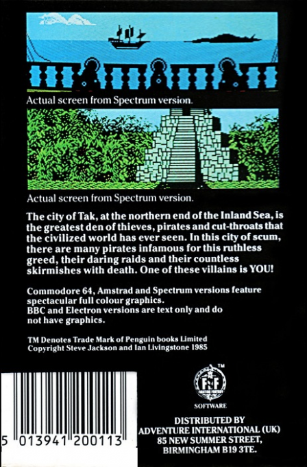 Seas of Blood — box-2D-back (EU)