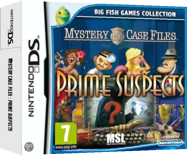Mystery Case Files - Prime Suspects — box-3D (EU)