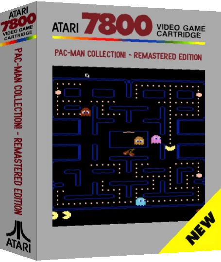 Pac-Man Collection - Remastered Edition — box-3D (SS)