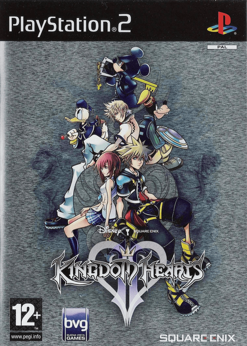 Kingdom Hearts II — box-2D (SP)
