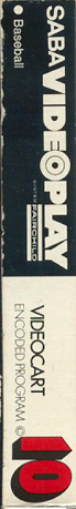 Videocart-12 - Baseball — box-2D-side (DE)