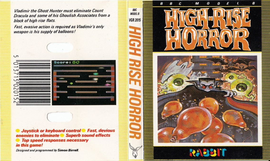 High Rise Horror — box-texture (EU)