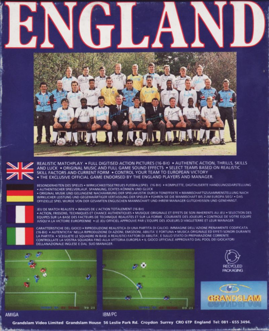 England Championship Special — box-2D-back (EU)