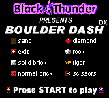 Boulder Dash — sstitle (WOR)