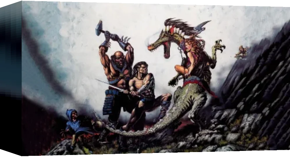 Golden Axe — box-3D (JP)