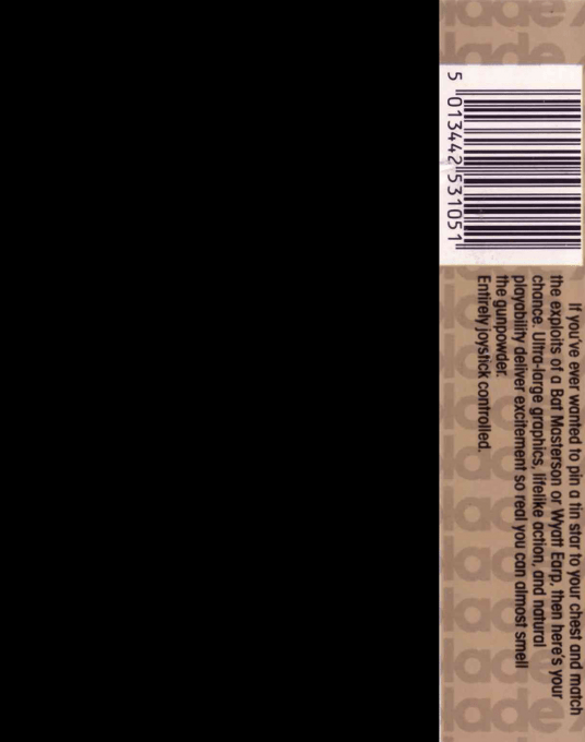 Law of the West — box-2D-back (WOR)
