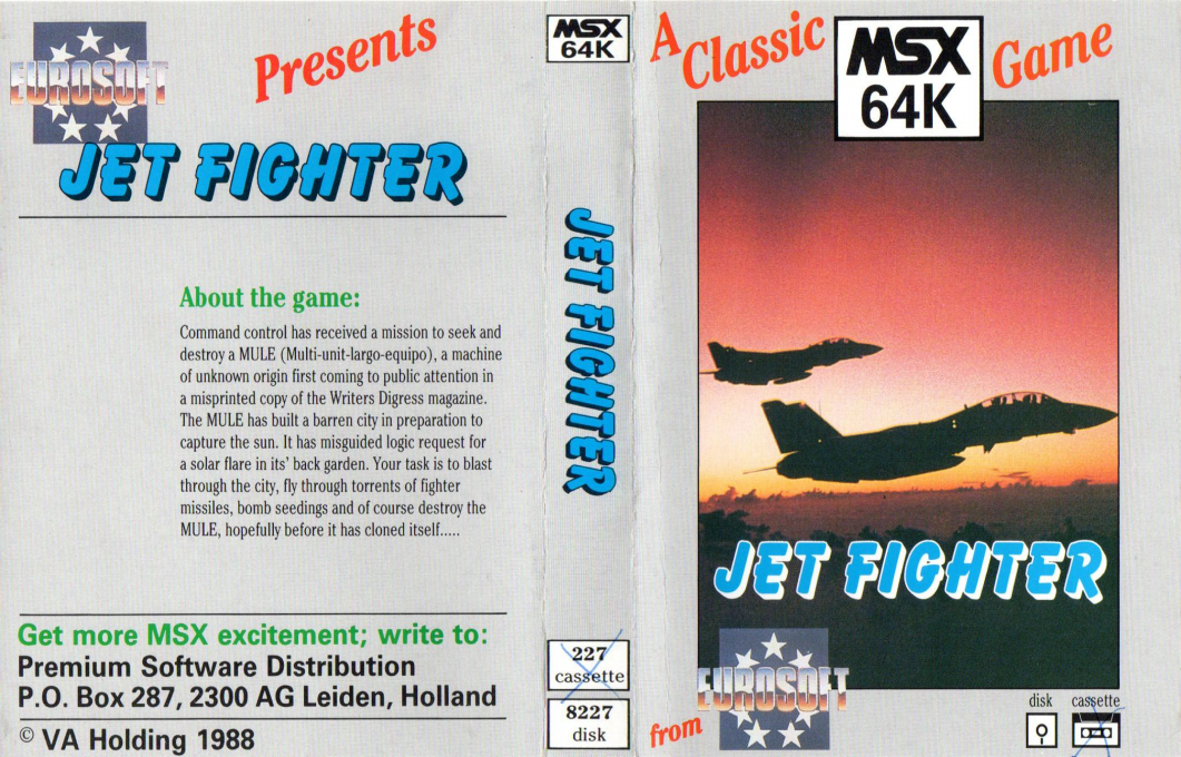 Jet Fighter — box-texture (EU)