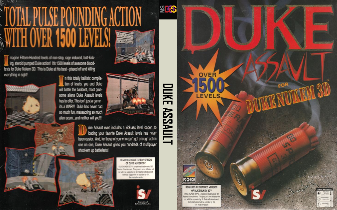 Duke Assault — box-texture (US)