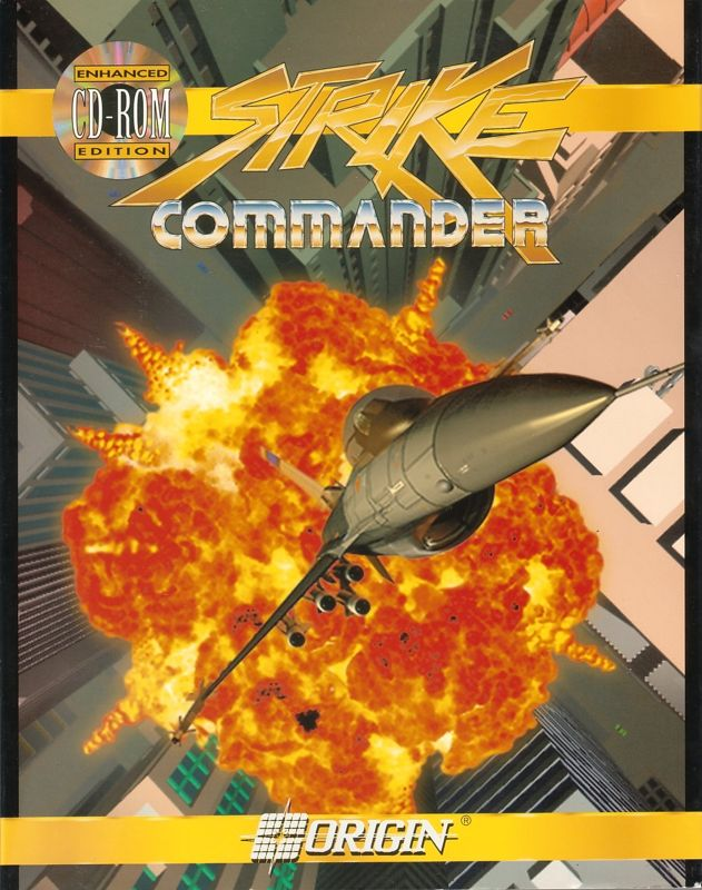 Strike Commander — box-2D (EU)