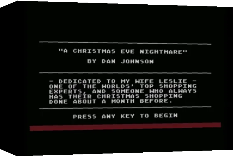 A Christmas Eve Nightmare — box-3D (WOR)