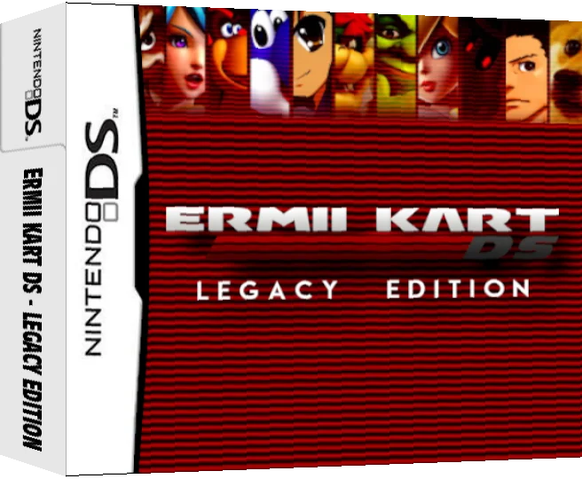 Ermii Kart DS - Legacy Edition — box-3D (WOR)
