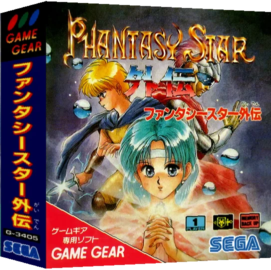 Phantasy Star Gaiden — box-3D (JP)
