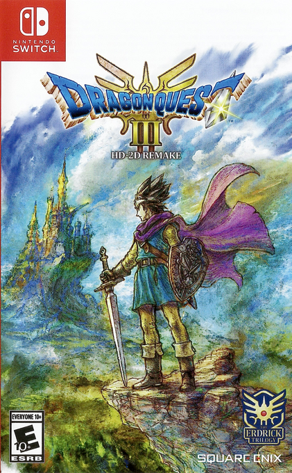 DRAGON QUEST 3 HD-2D Remake box art
