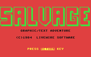 Salvage — sstitle (WOR)