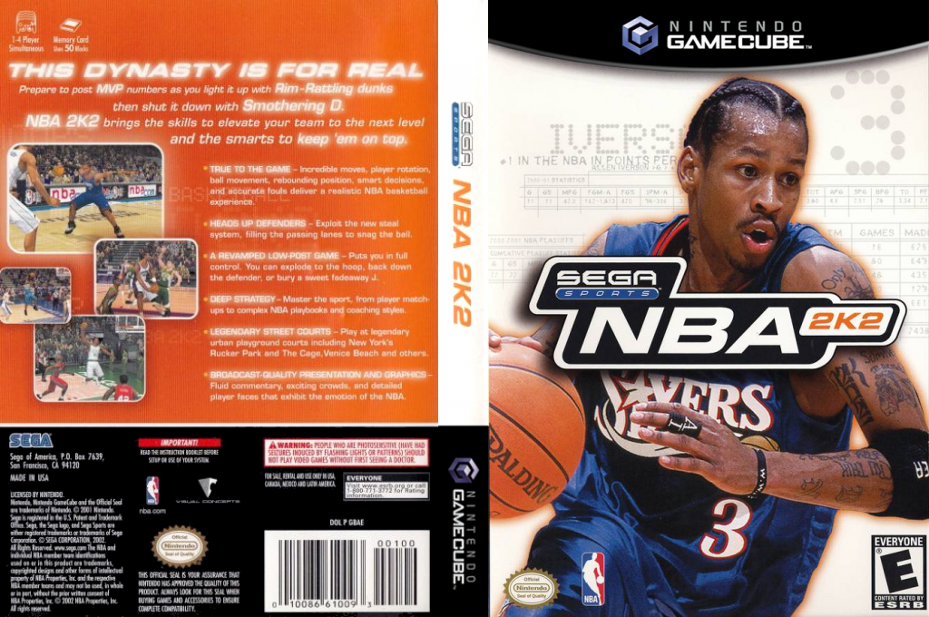 NBA 2K2 — box-texture (US)