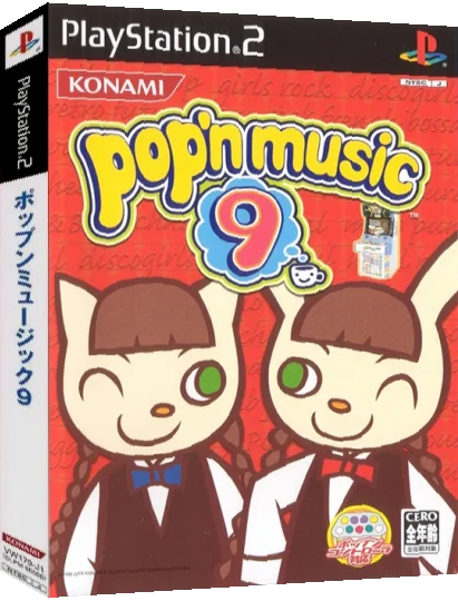 Pop'n Music 9 — box-3D (JP)