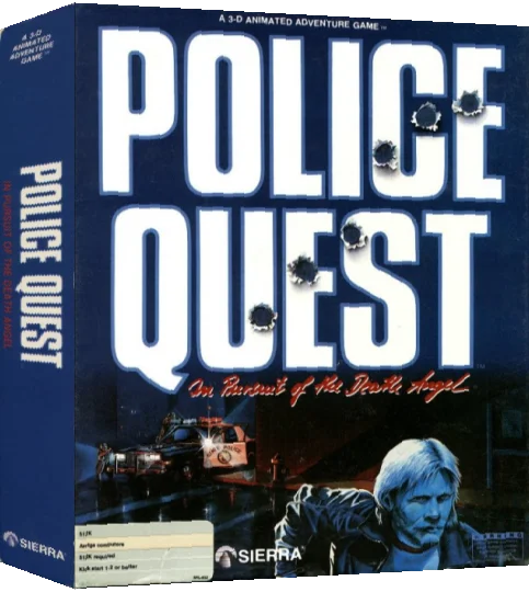 Police Quest - In Pursuit of the Death Angel — box-3D (US)